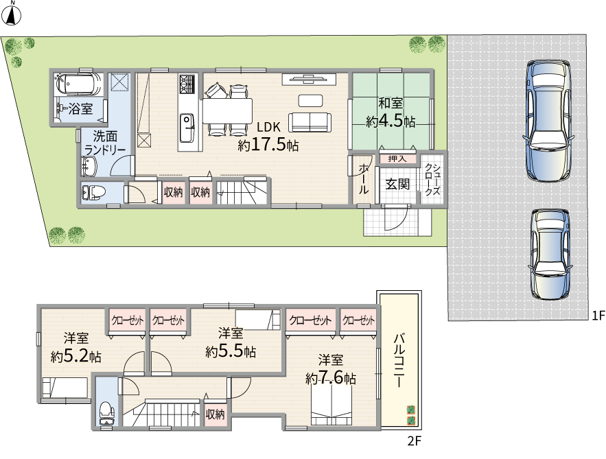 3号地 間取り図