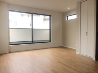 1号地 モデルハウス写真 リビング