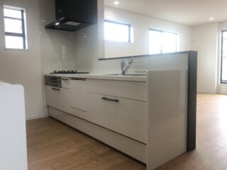 1号地 モデルハウス写真 キッチン