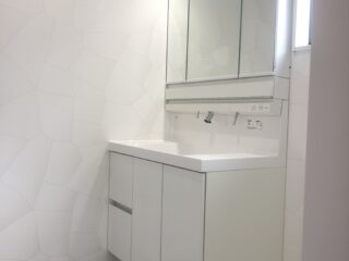 1号地 モデルハウス写真 洗面所