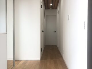 1号地 モデルハウス写真 玄関