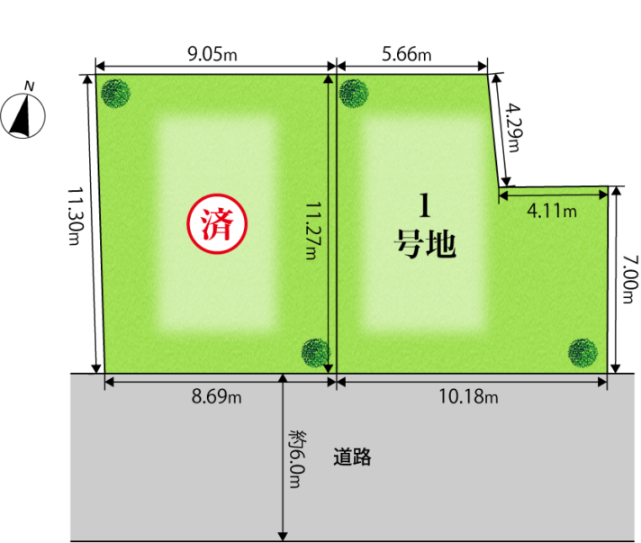 区画図